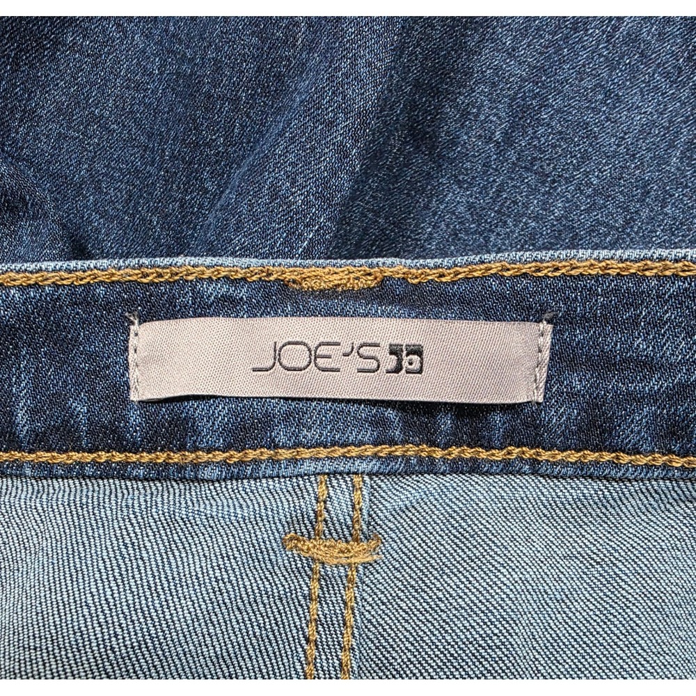 Joe's Jeans Women's Valentina High Rise Wide-Leg Crop Jeans - Picture 8 of 10